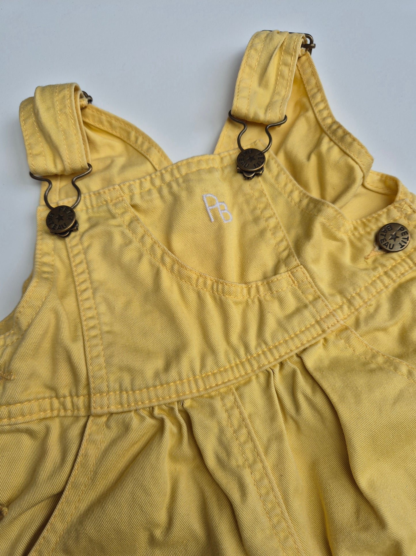 Petit Bateau tuinbroek - maat 74 | 6 - 9 maanden