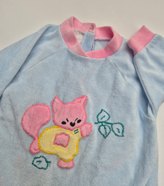 Blauw boxpakje – maat 68 | 3 - 6 maanden