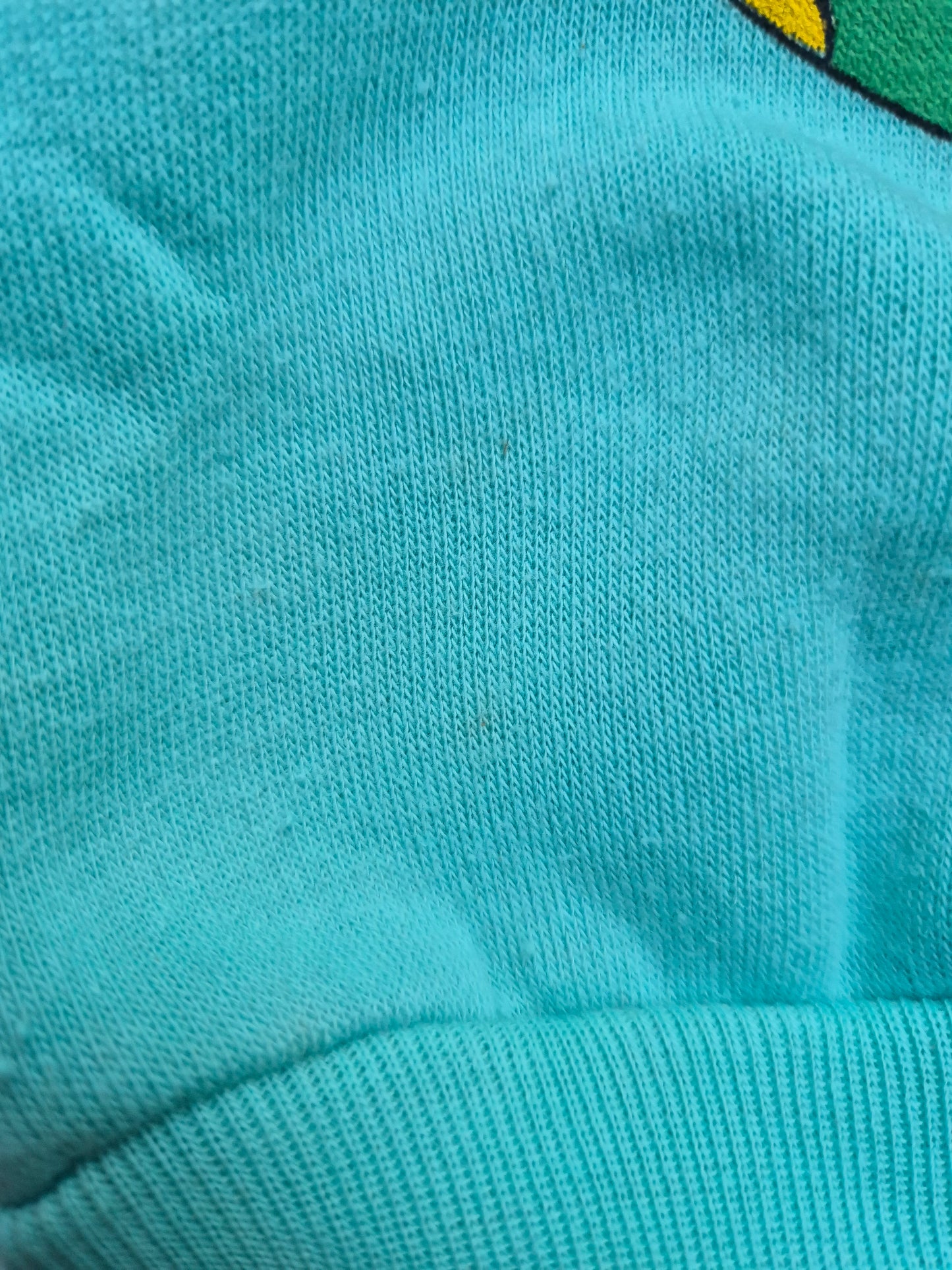 Mintgroene sweater met vliegtuig – maat 74/80 | 6 - 12 maanden