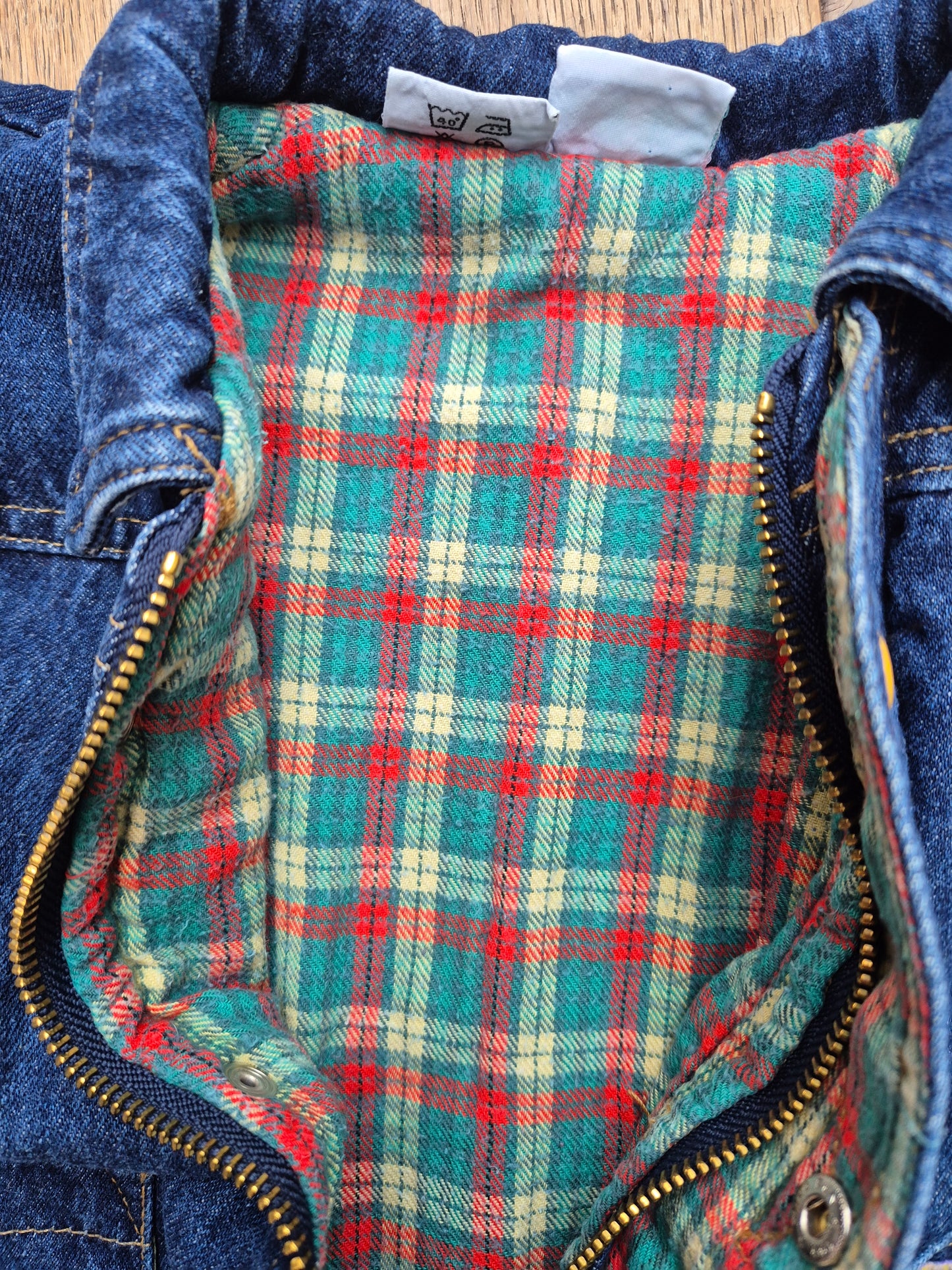 Tom Pouce gevoerde spijkerjas – maat 80 | 9 - 12 maanden