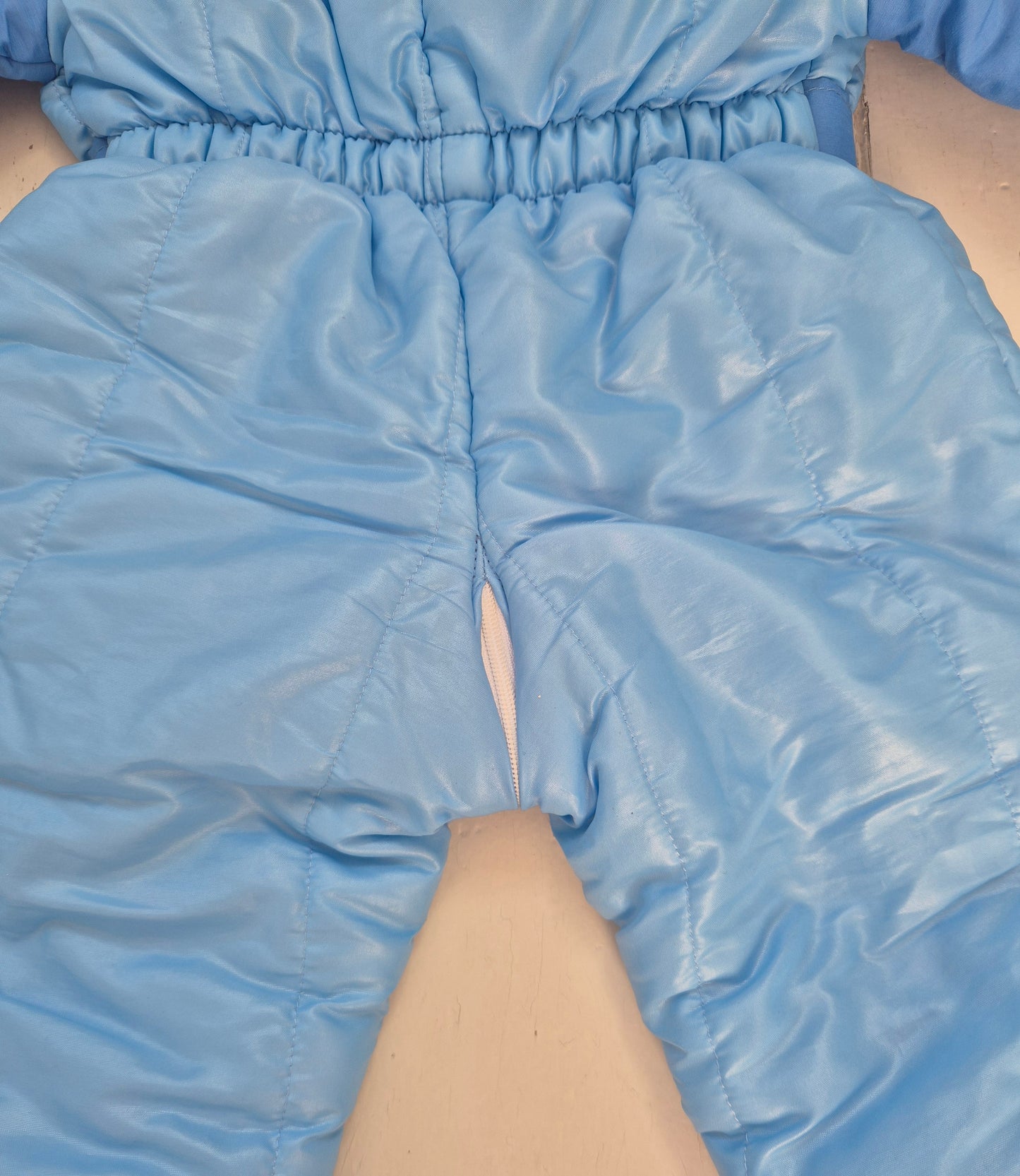 Blauw winter/skipak met print – maat 74 | 6 - 9 maanden