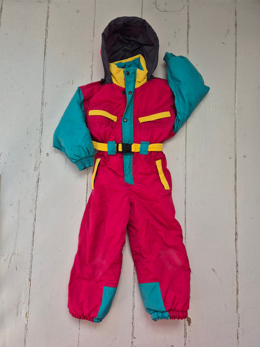Retro Decathlon winter/skipak – maat 104 | 3- 4 jaar
