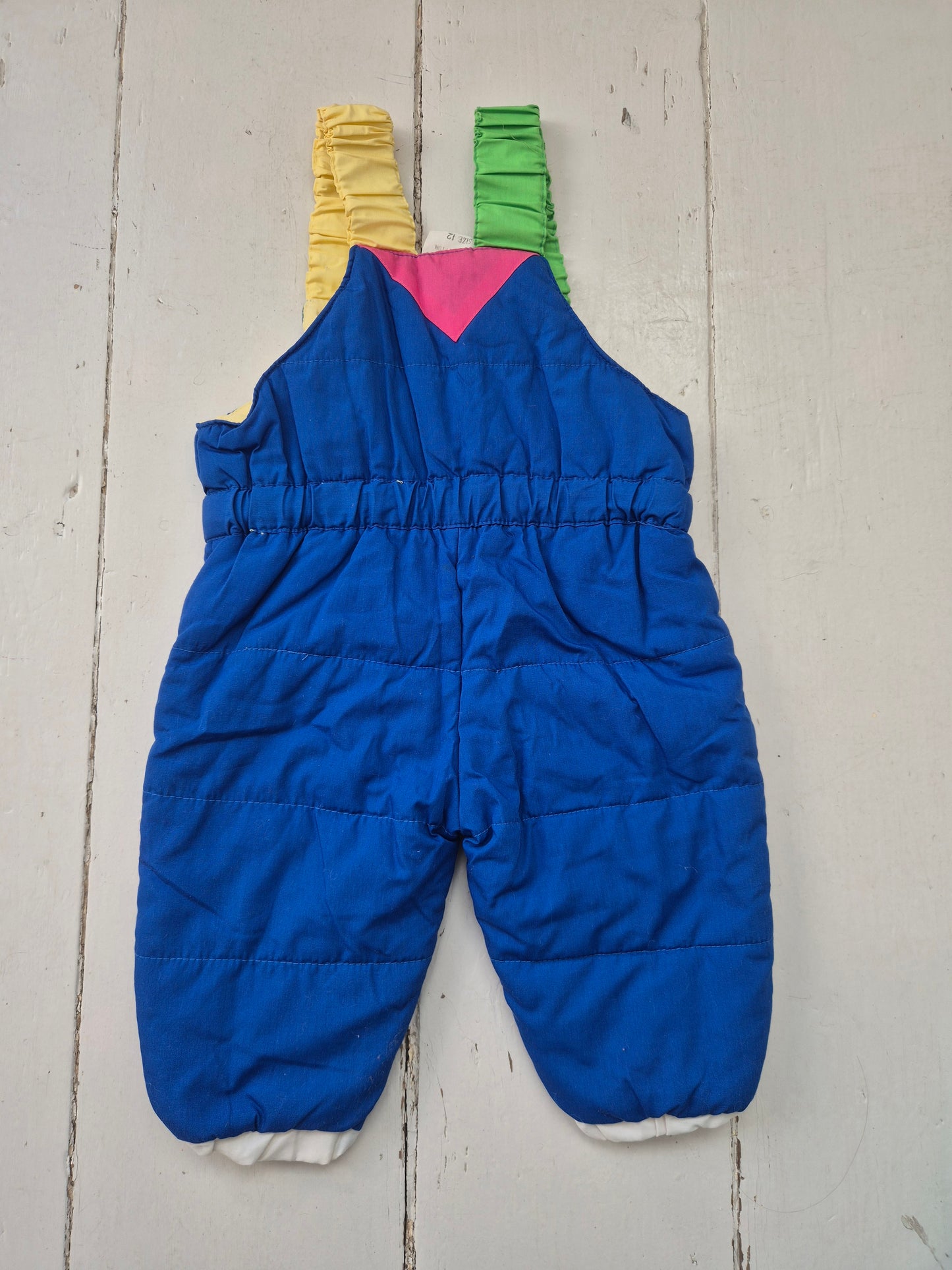 Blauw winter/skipak – maat 80 | 9 - 12 maanden