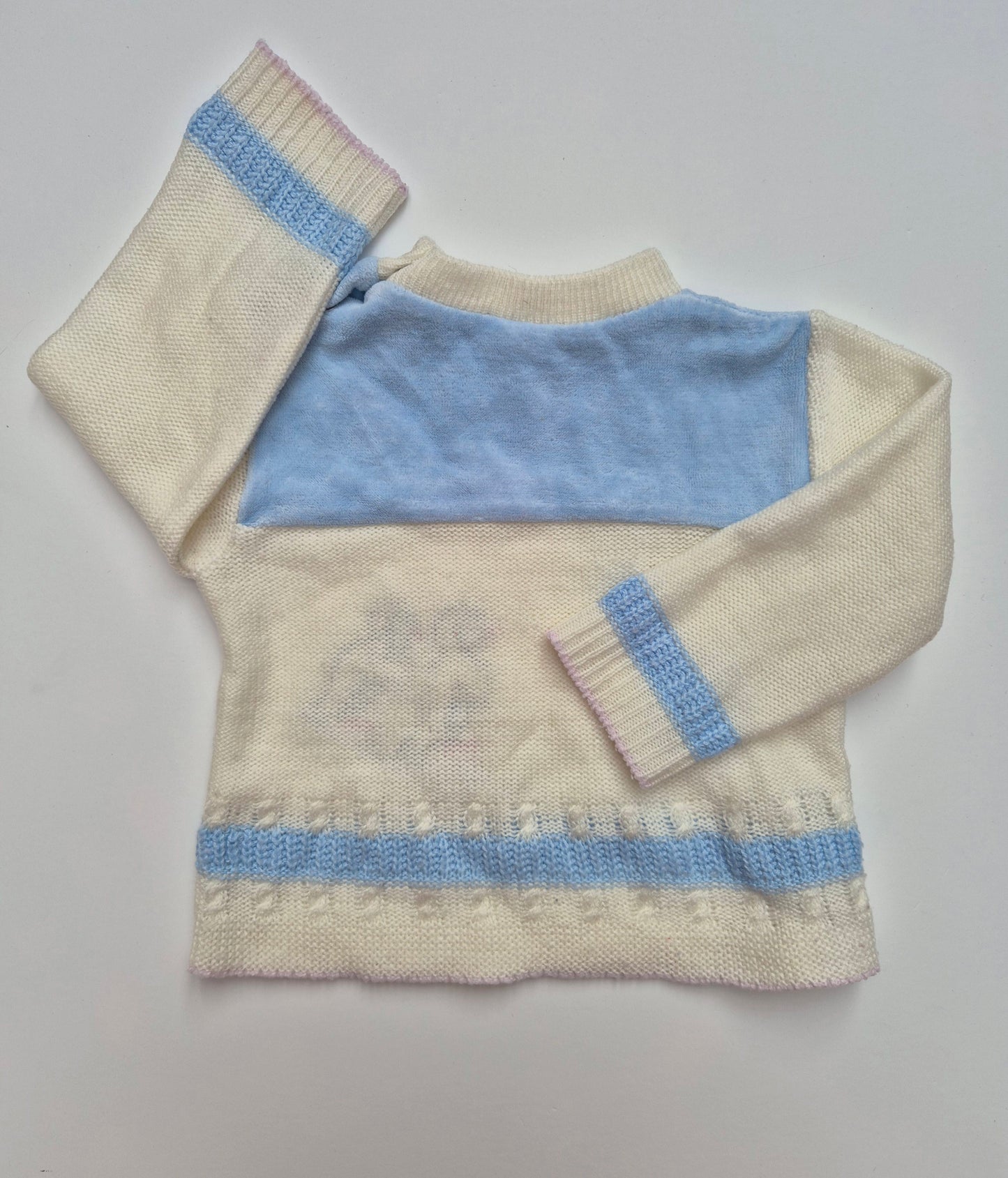 Gebreide trui met pinguïns – maat 74 | 6 - 9 maanden