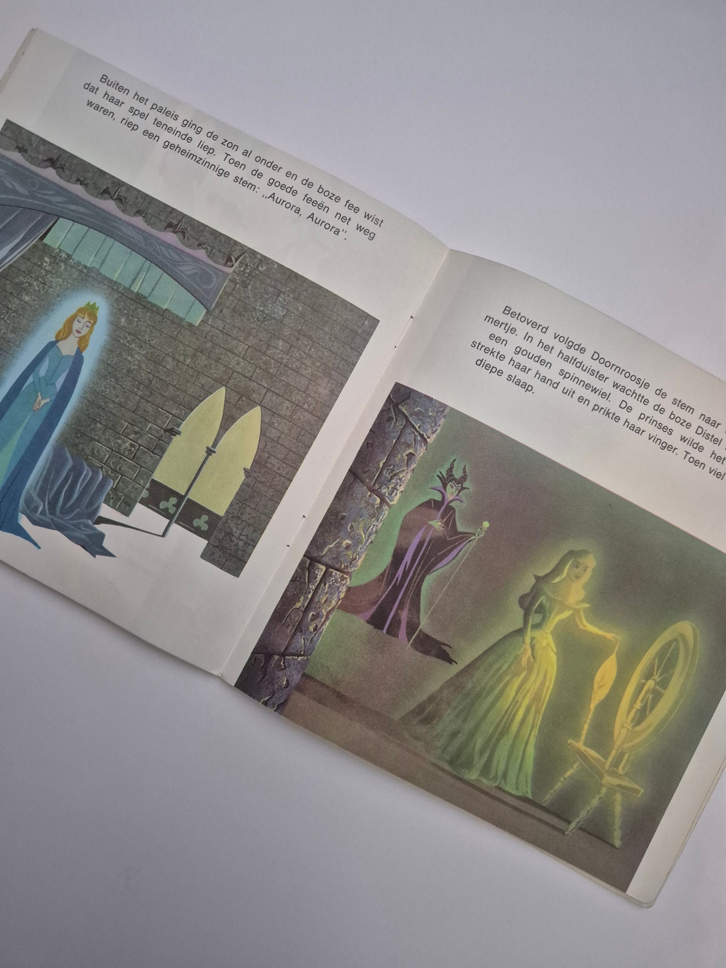 Disney singel LP + boekje Doornroosje uit 1968