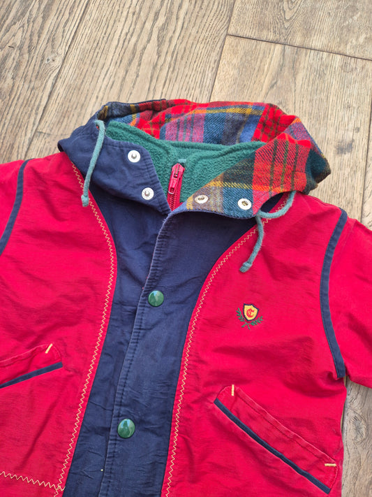 Winterjas gevoerd met capuchon - maat 80 | 9 - 12 maanden