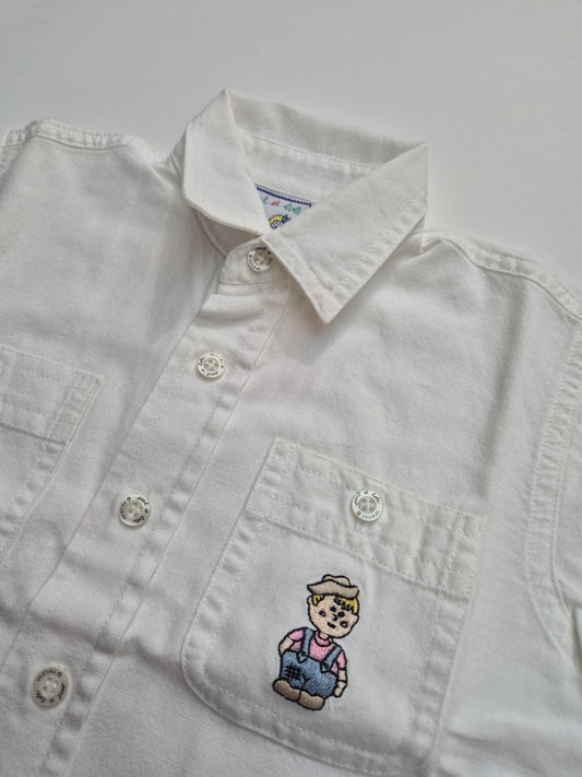Paul et Lola overhemd - maat 68 | 3 - 6 maanden