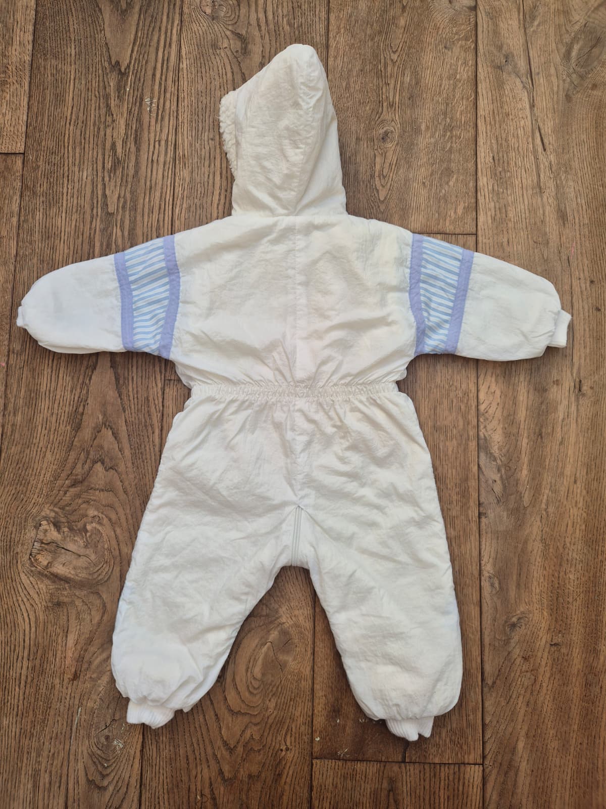 Wit ski/winterpak - maat 74 | 6 - 9 maanden