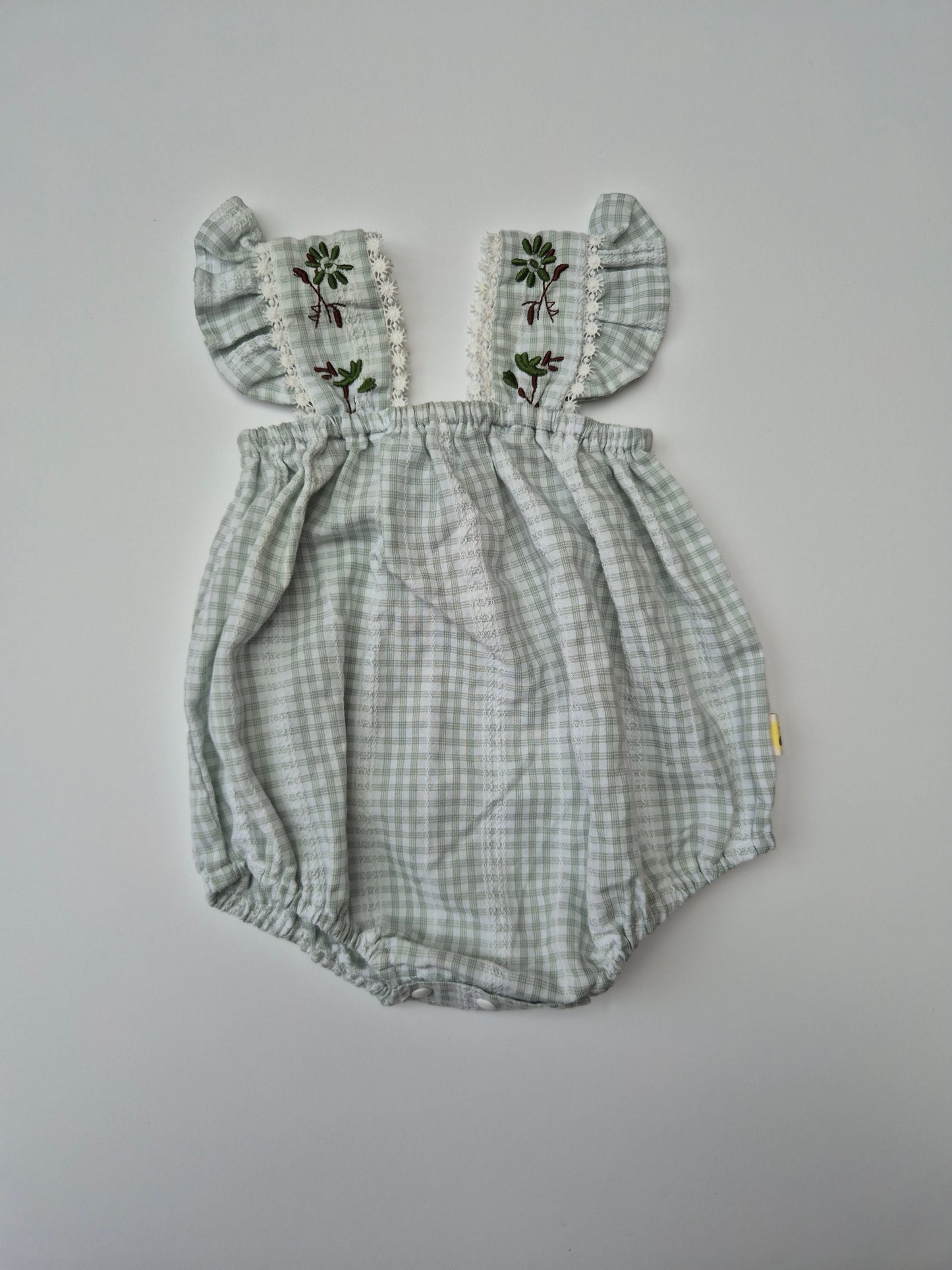 Angou geruit pakje - maat 62 | 2 - 3 maanden