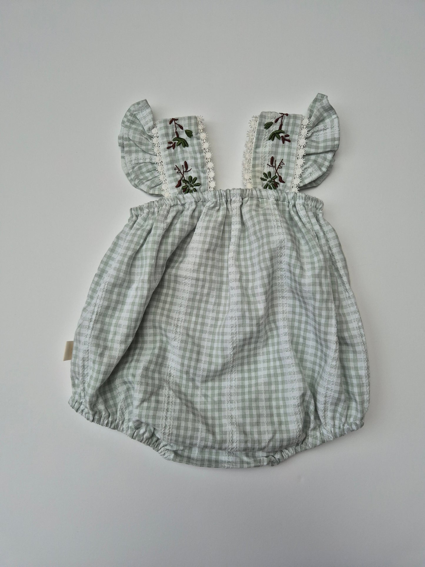 Angou geruit pakje - maat 62 | 2 - 3 maanden