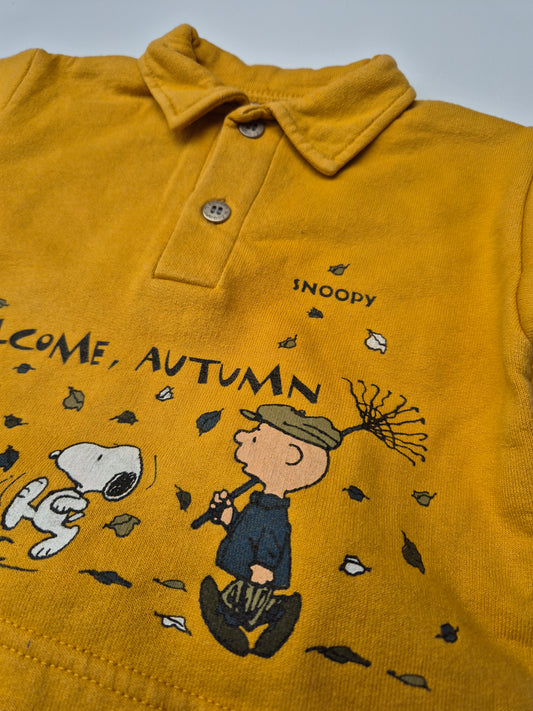 Snoopy herfstset - maat 74 | 6 - 9 maanden