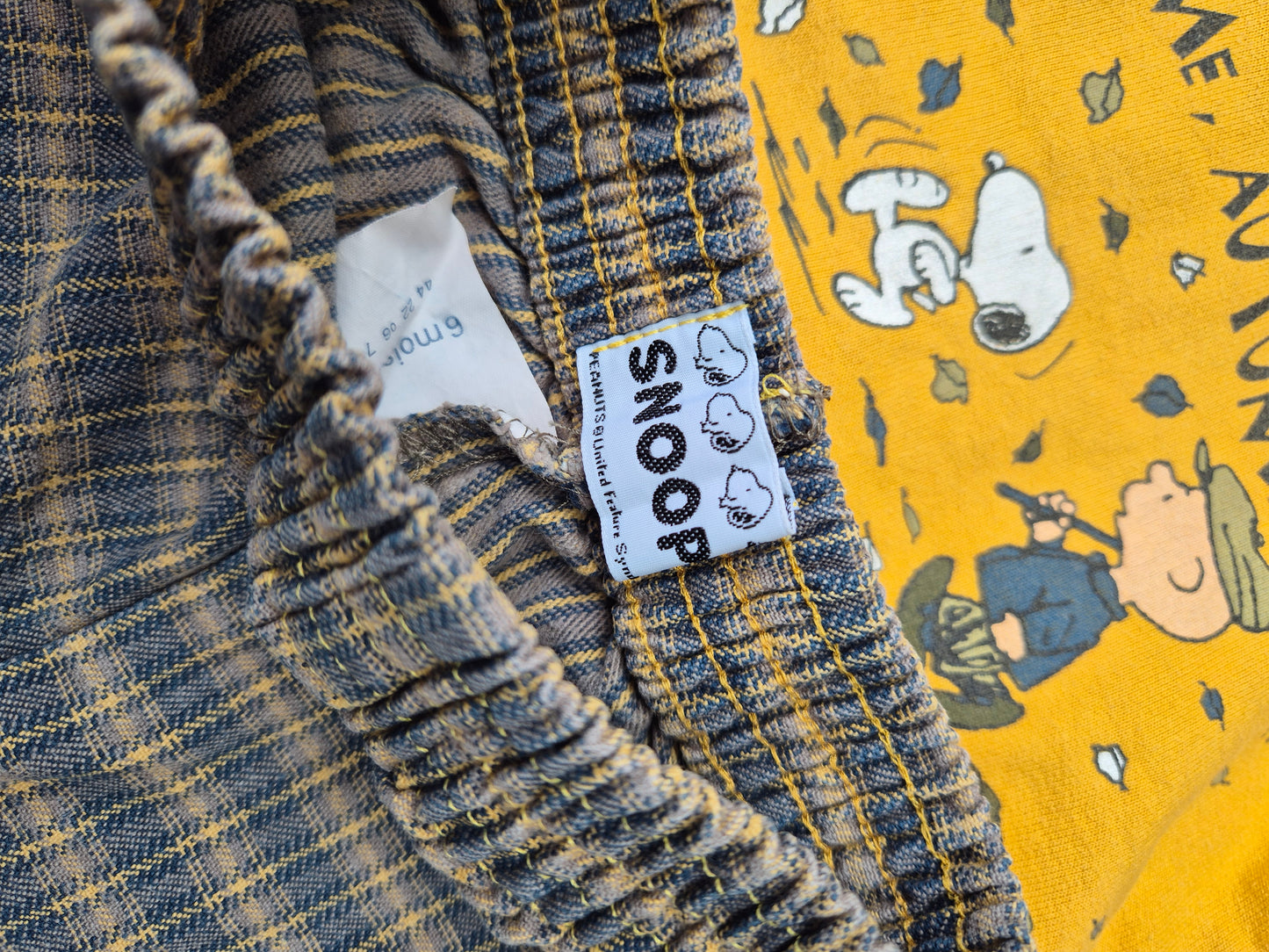Snoopy herfstset - maat 74 | 6 - 9 maanden
