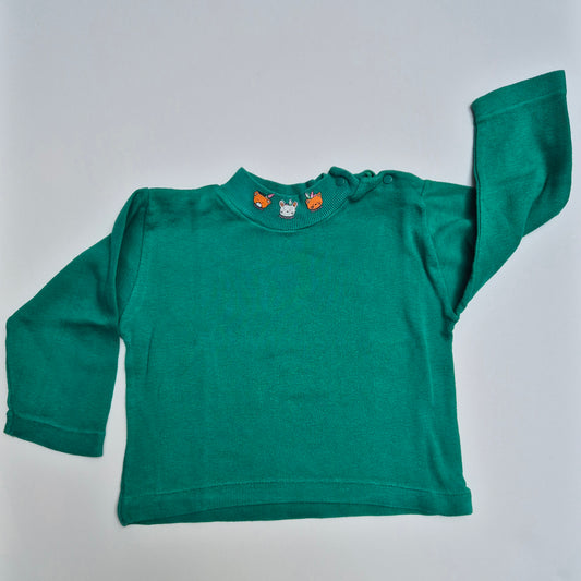 Longsleeve met kraag - maat 74 |6 - 9 maanden