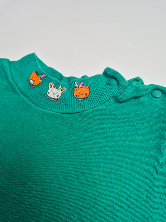 Longsleeve met kraag - maat 74 |6 - 9 maanden