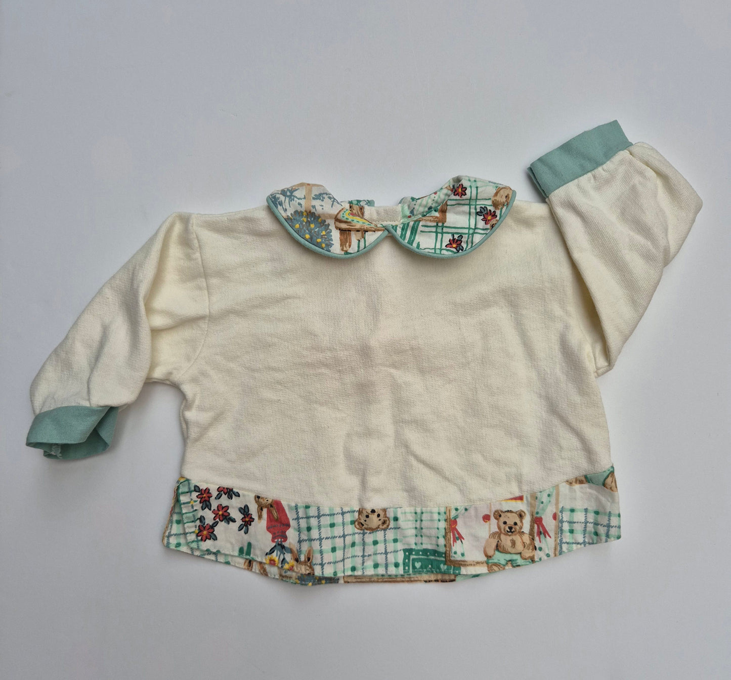 Polo trui berenprint details – maat 68 | 3 - 6 maanden