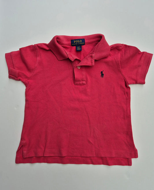 Ralph Lauren roze polo - maat 98 | 2 - 3 jaar