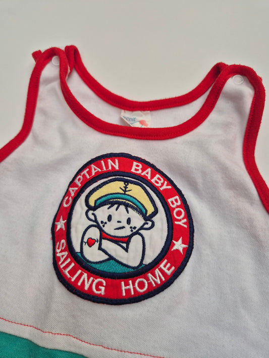 Captain Baby Boy pakje – maat 68 | 3 - 6 maanden