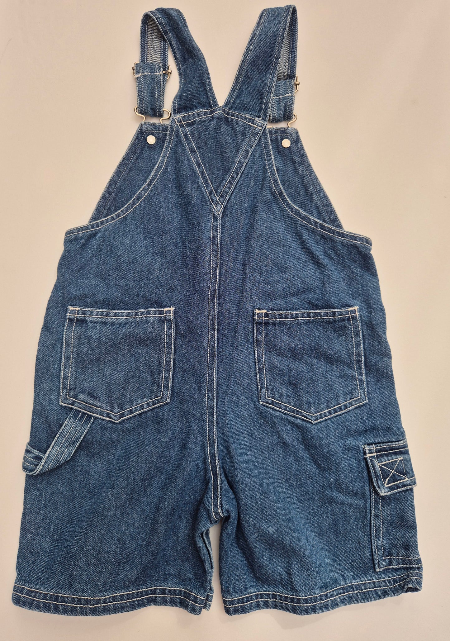Weebok denim tuinbroek – maat 92 | 18 - 24 maanden
