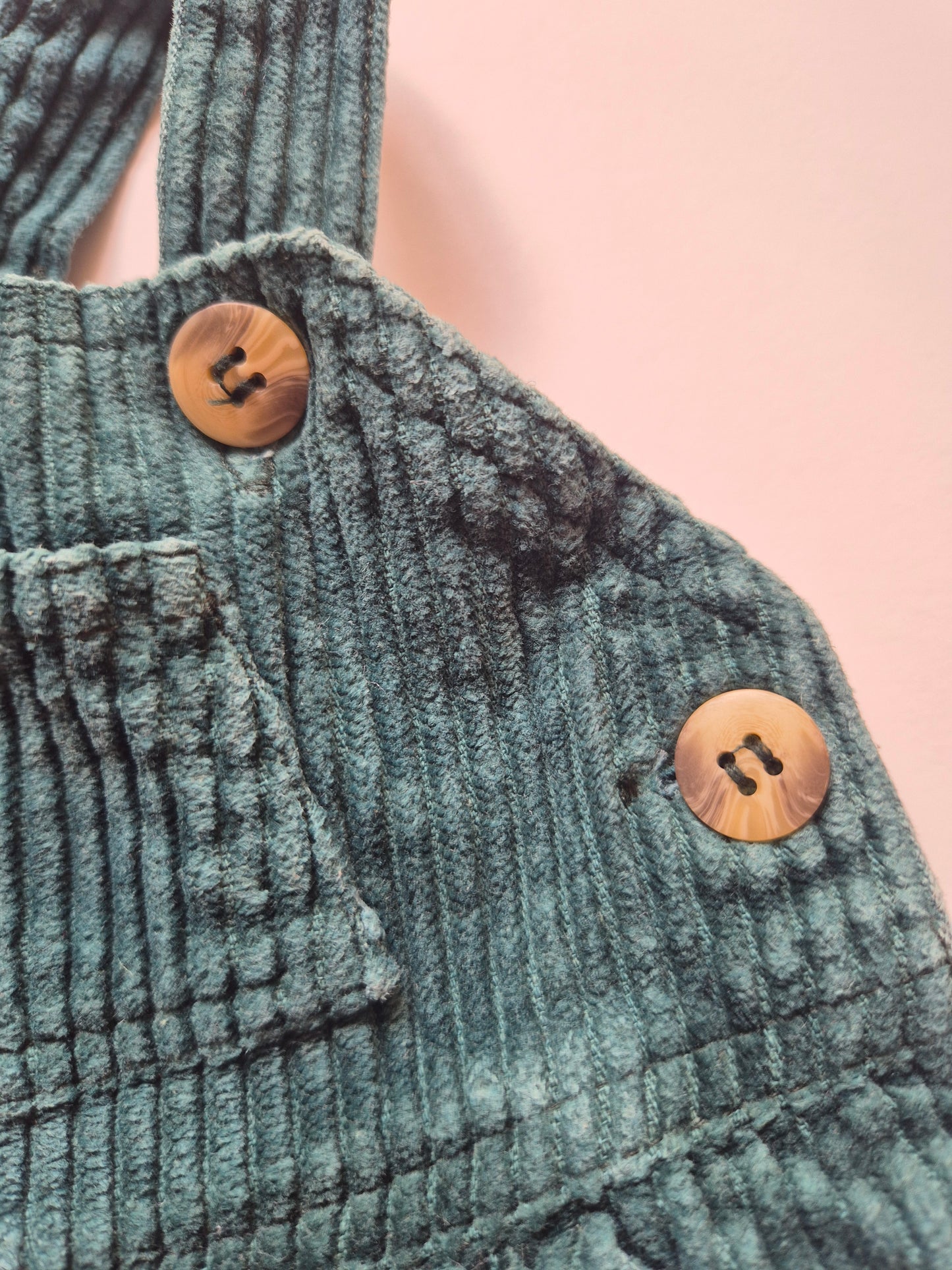 Tom Pouce kerst corduroy tuinbroek – maat 68 | 3 - 6 maanden