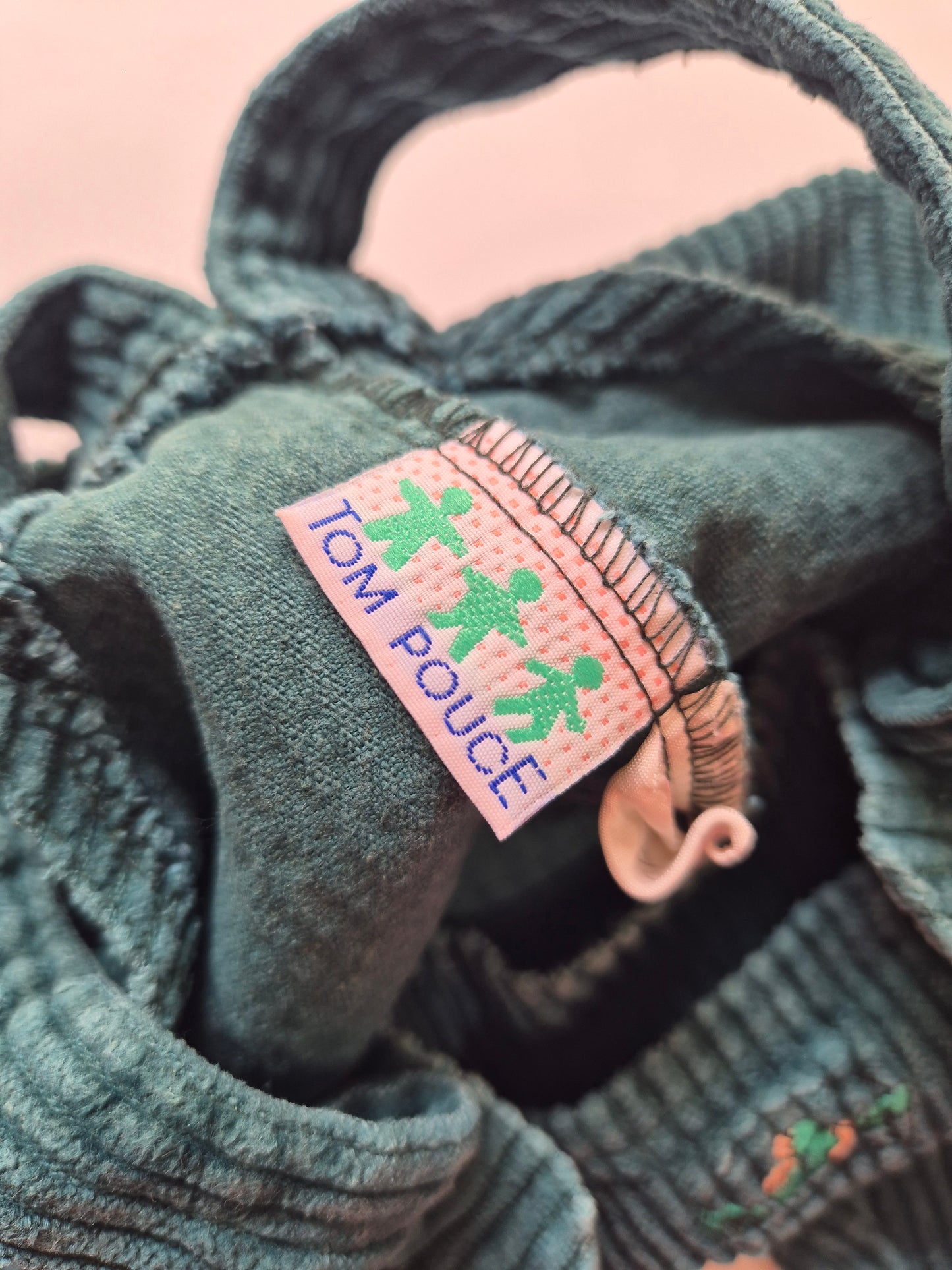 Tom Pouce kerst corduroy tuinbroek – maat 68 | 3 - 6 maanden