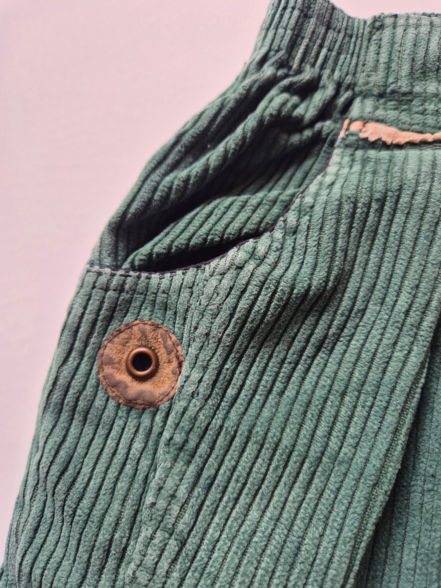 Baby Club ribbroek met patch – maat 80 | 9 - 12 maanden