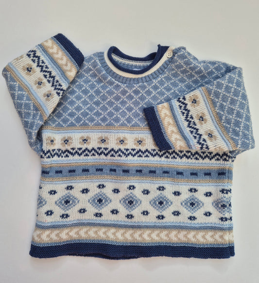 Gebreide trui – maat 74 | 6 - 9 maanden