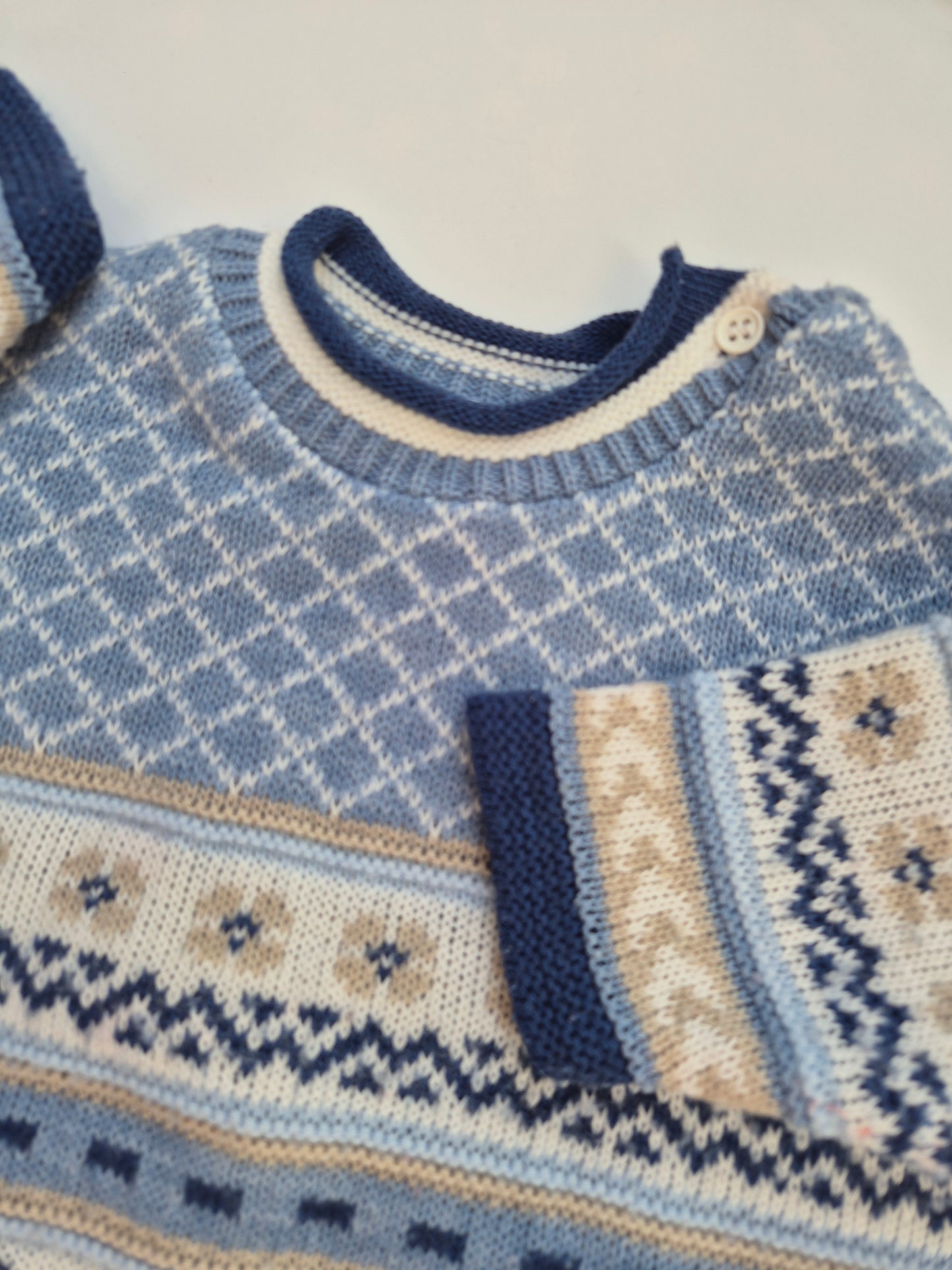 Gebreide trui – maat 74 | 6 - 9 maanden