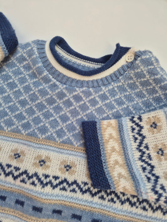 Gebreide trui – maat 74 | 6 - 9 maanden
