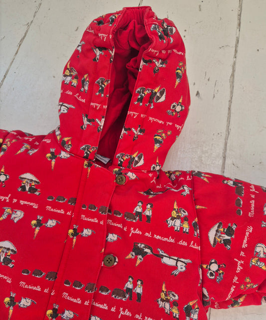 Petit Bateau gevoerd winter/skipak – maat 74 | 6 - 9 maanden