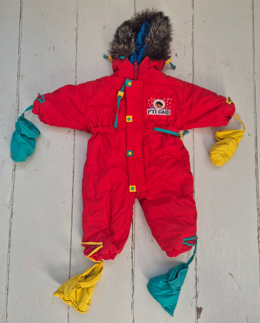 P'ti Caid uniek winter/skipak – maat 68 - 3 - 6 maanden