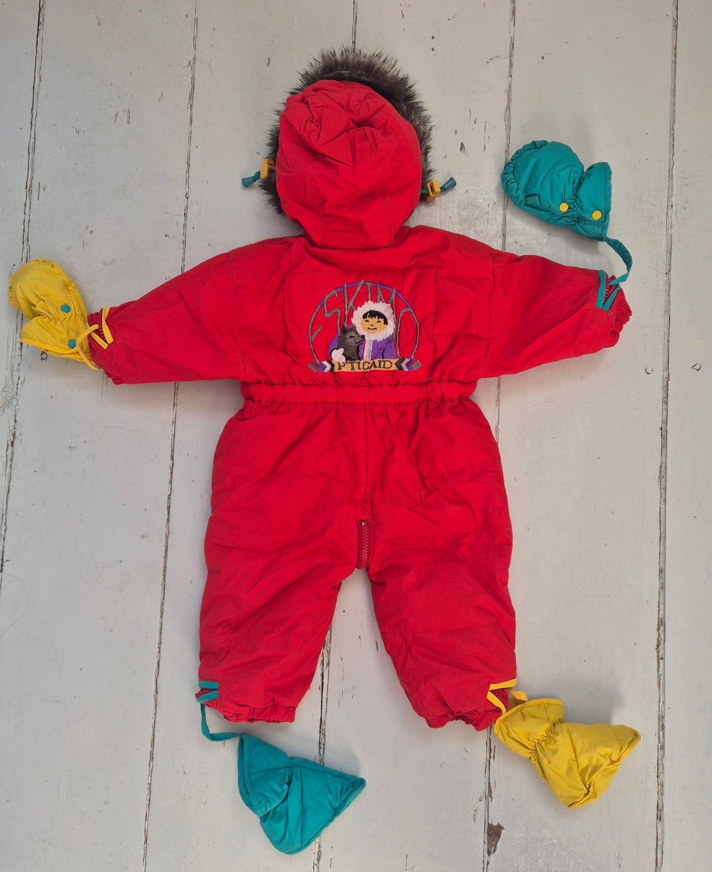 P'ti Caid uniek winter/skipak – maat 68 - 3 - 6 maanden