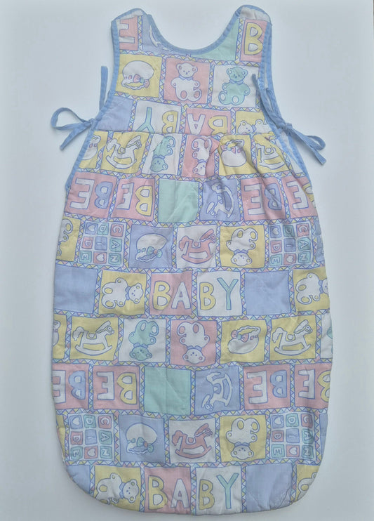 Gewatteerde slaapzak - tot en met maat 74