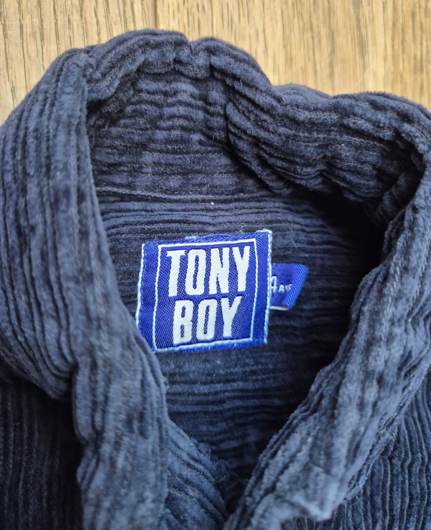 Tony Boy corduroy overhemd/jas – maat 104 | 3 - 4 jaar