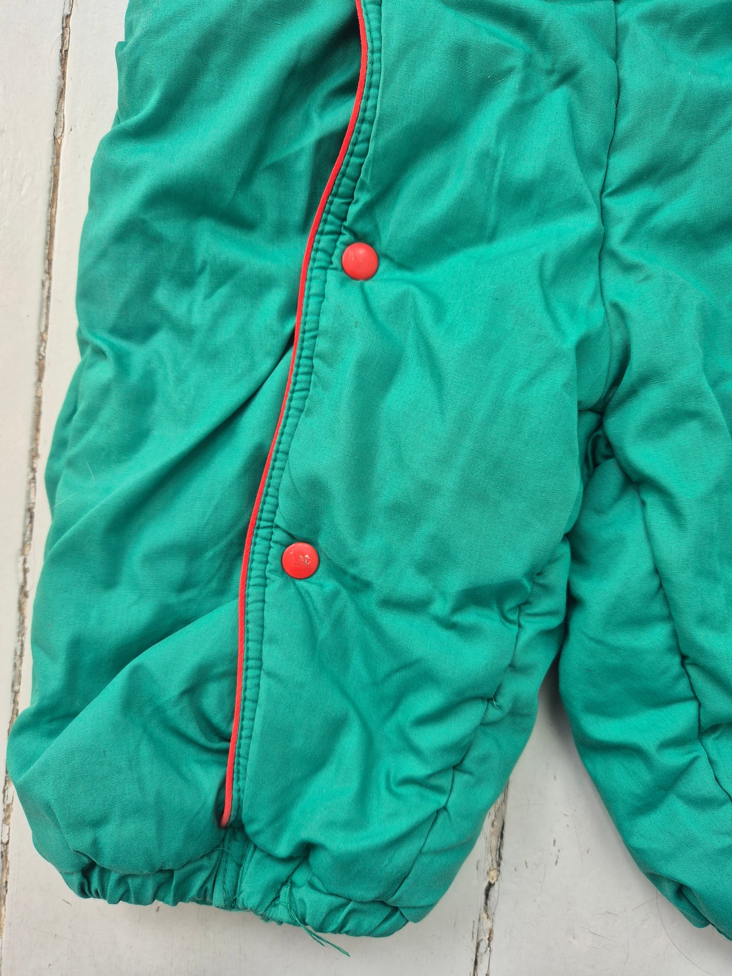 Groen winter/skipak – maat 74 | 6 - 9 maanden