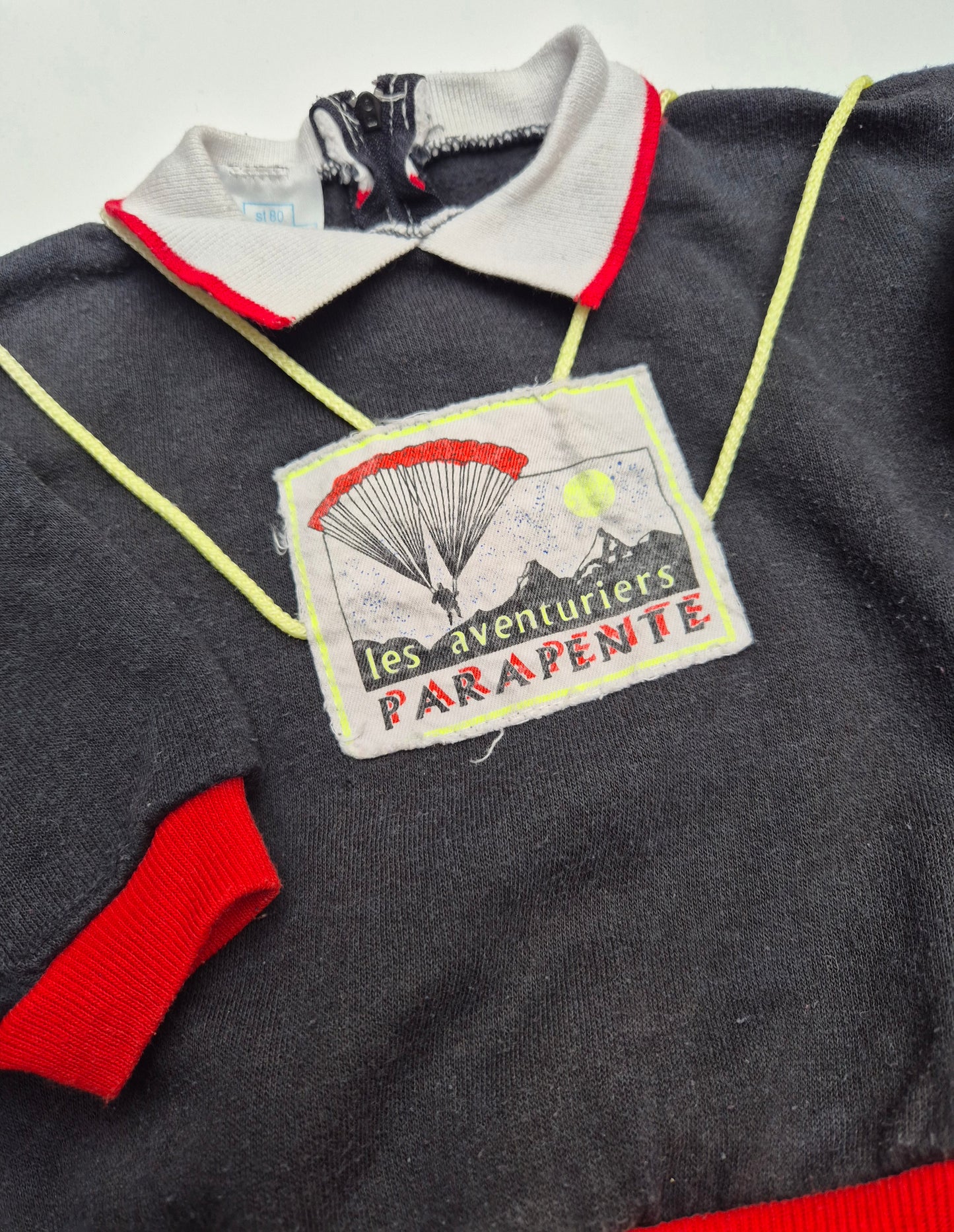 Zwart trainingspak Parapente – maat 86 | 12 - 18 maanden