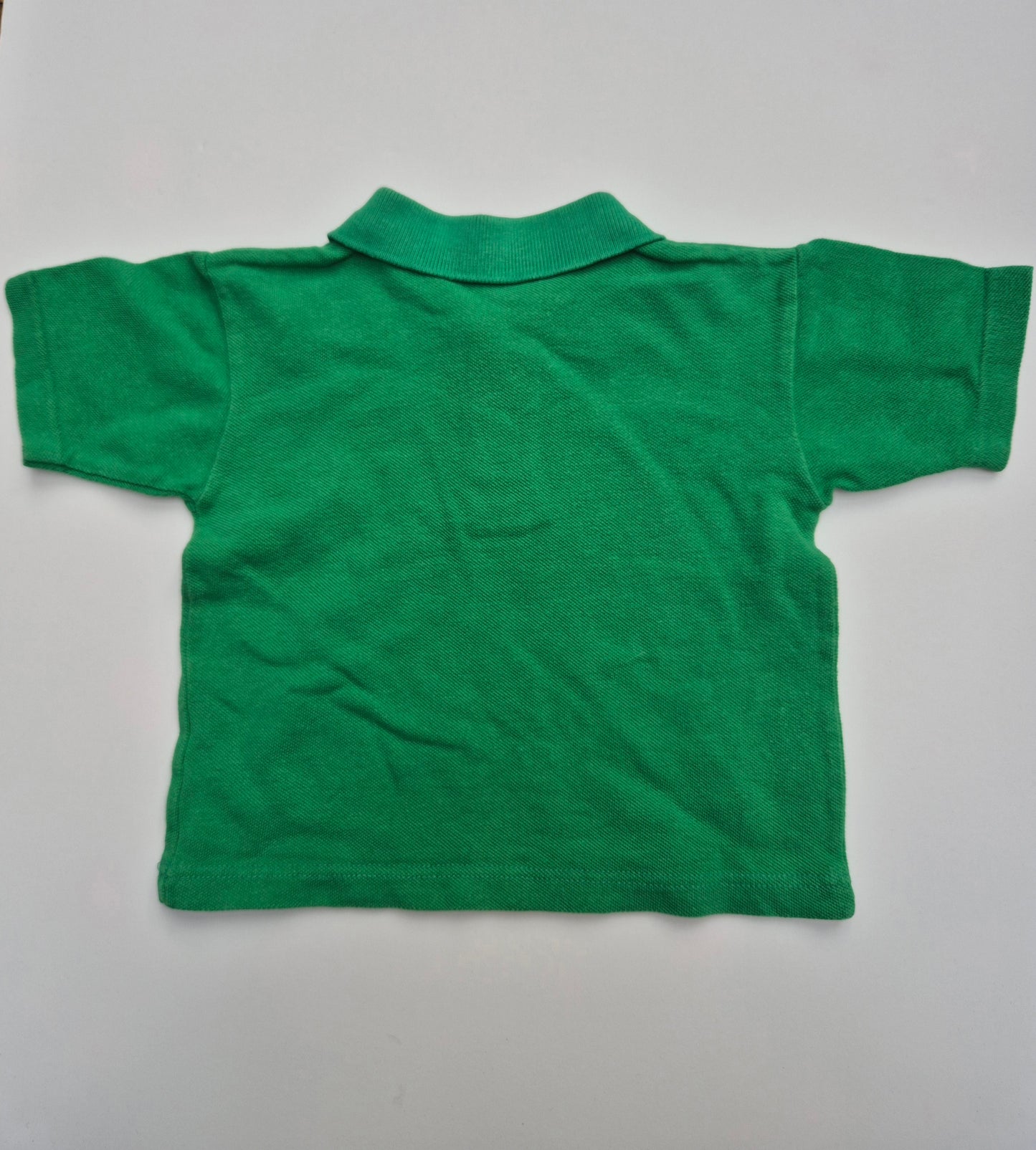 Groene polo – maat 80 | 9 - 12 maanden