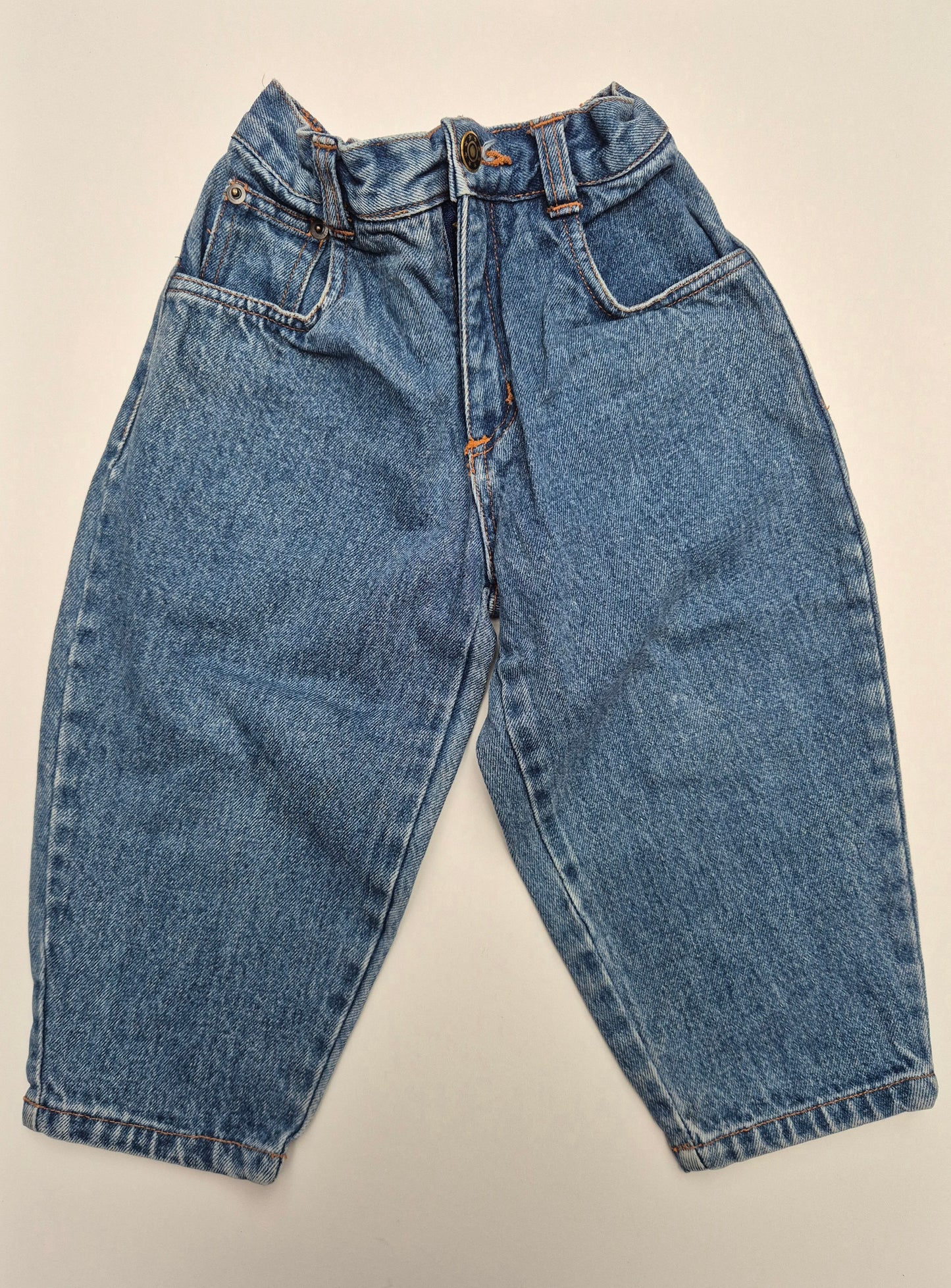 Baggy jeans met rechte pijp – maat 98 | 2 - 3 jaar