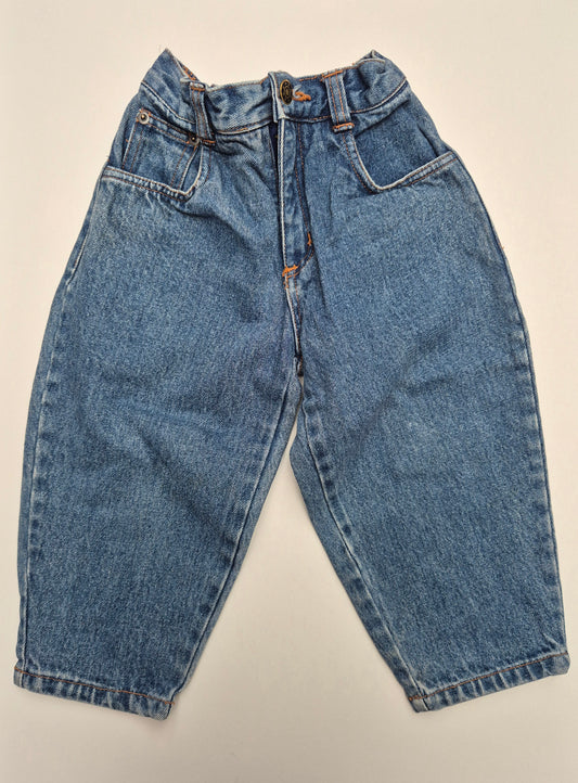 Baggy jeans met rechte pijp – maat 98 | 2 - 3 jaar