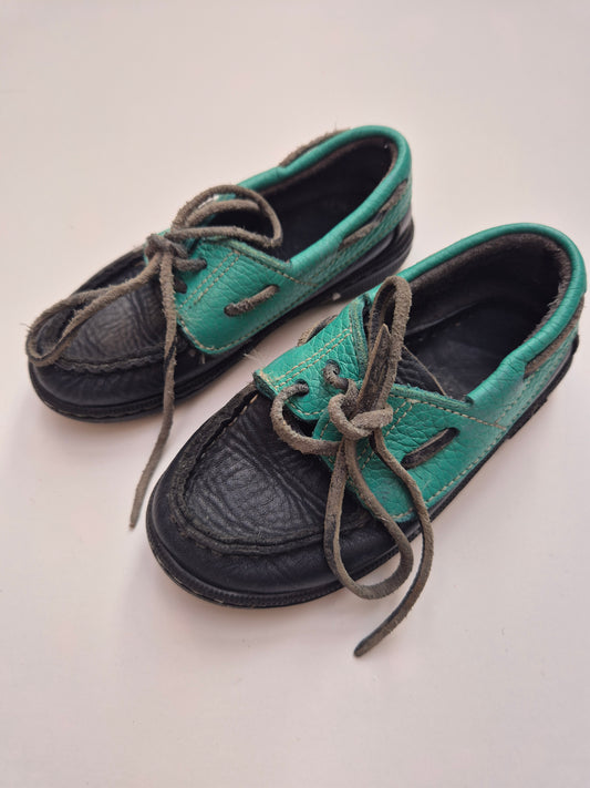 Buggy leren veterschoentjes – maat 25