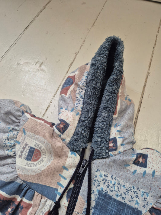 Patchwork winter/skipak – maat 68 | 3 - 6 maanden