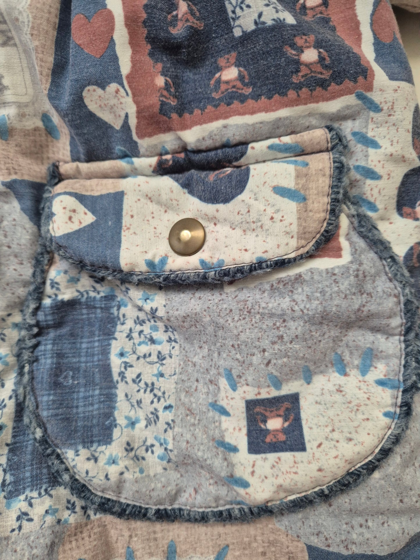 Patchwork winter/skipak – maat 68 | 3 - 6 maanden