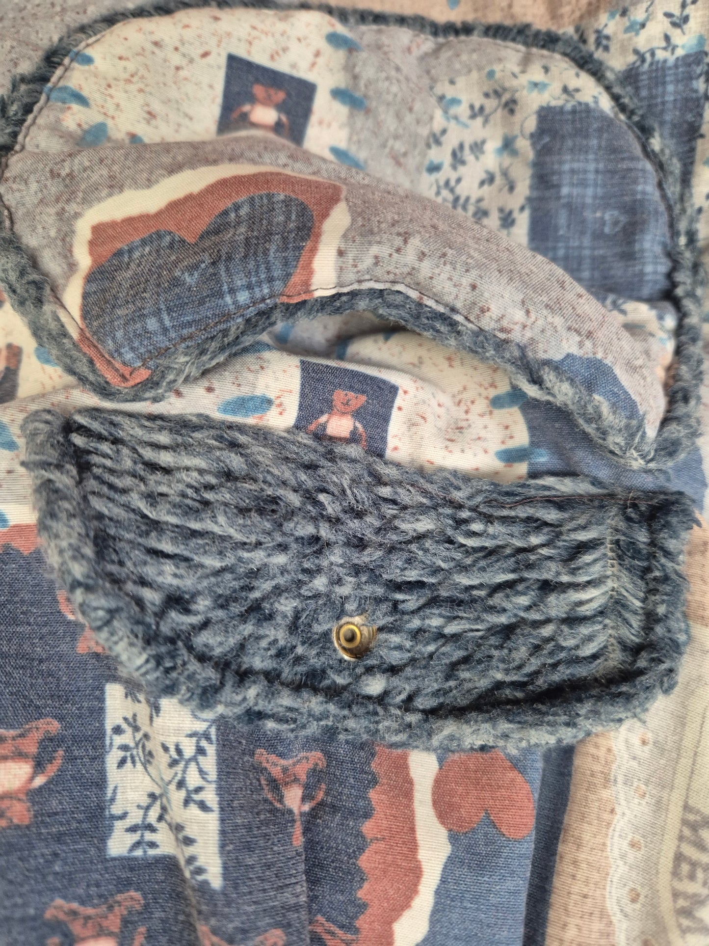 Patchwork winter/skipak – maat 68 | 3 - 6 maanden