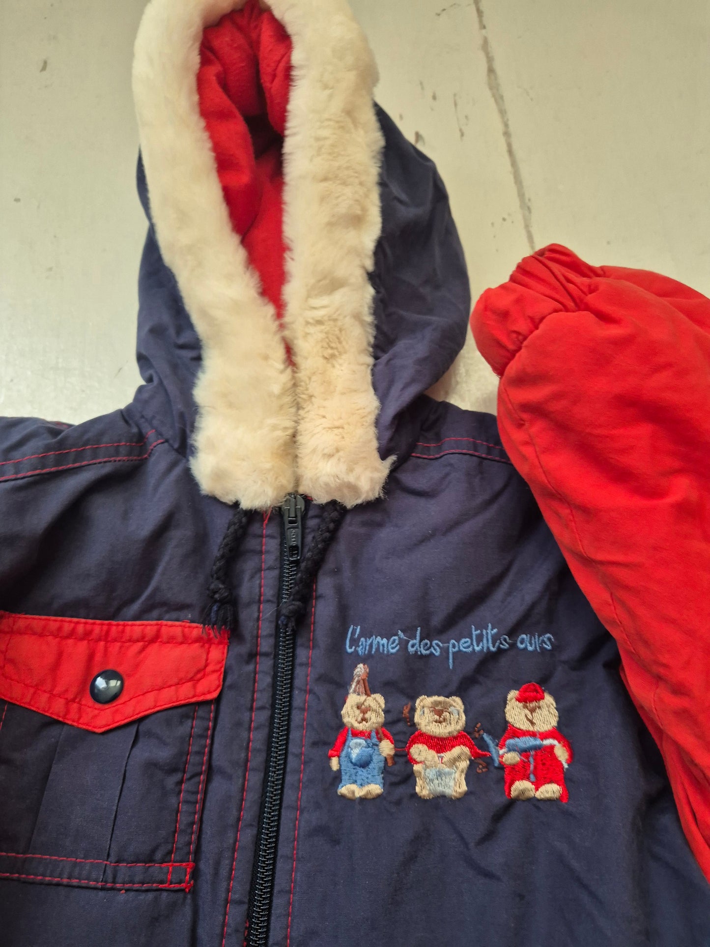 Natalys winter/skipak met beertjes – maat 86 | 12 - 18 maanden