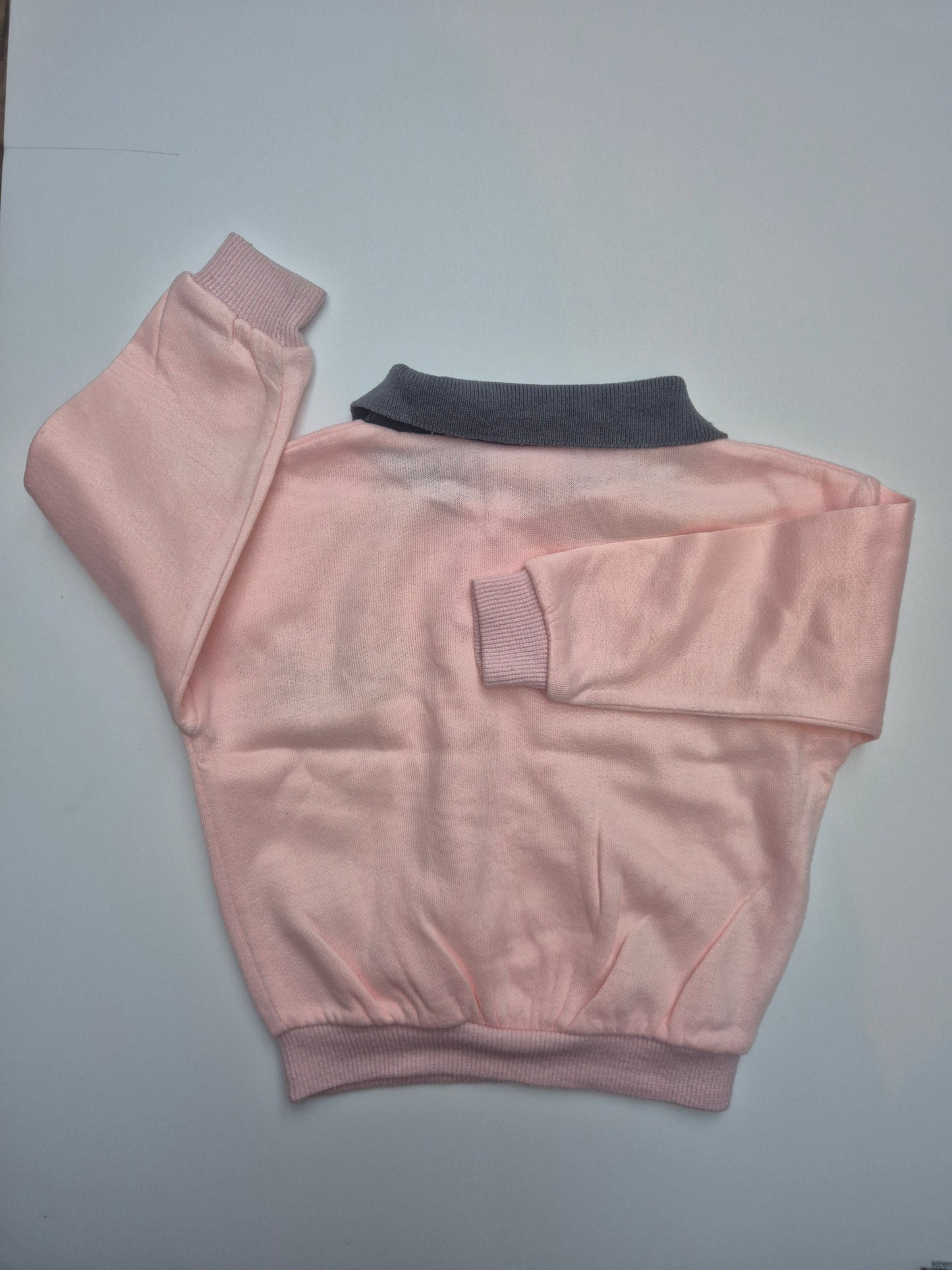 Roze polo trui – maat 86 | 12 – 18 maanden