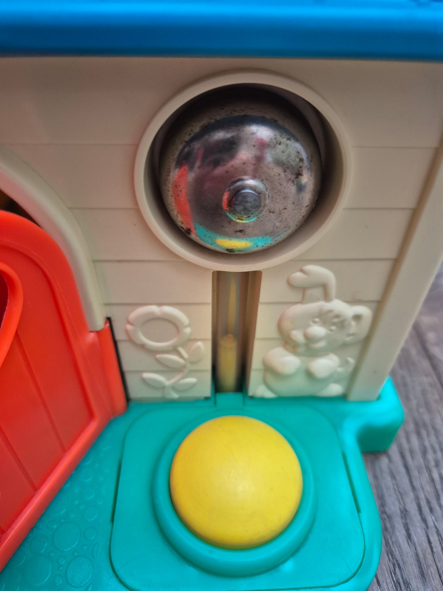 Fisher-Price huis met bel en knop