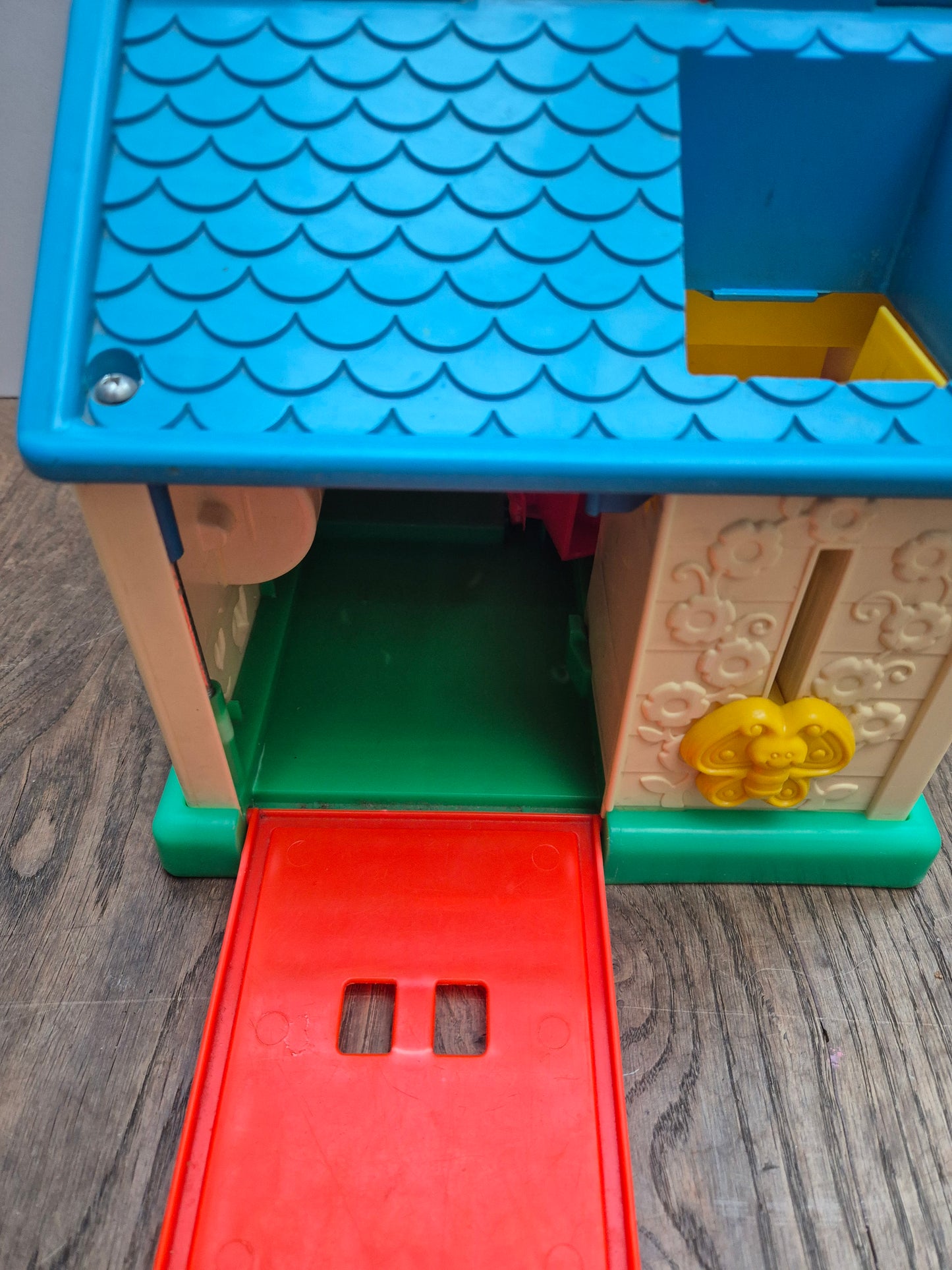 Fisher-Price huis met bel en knop