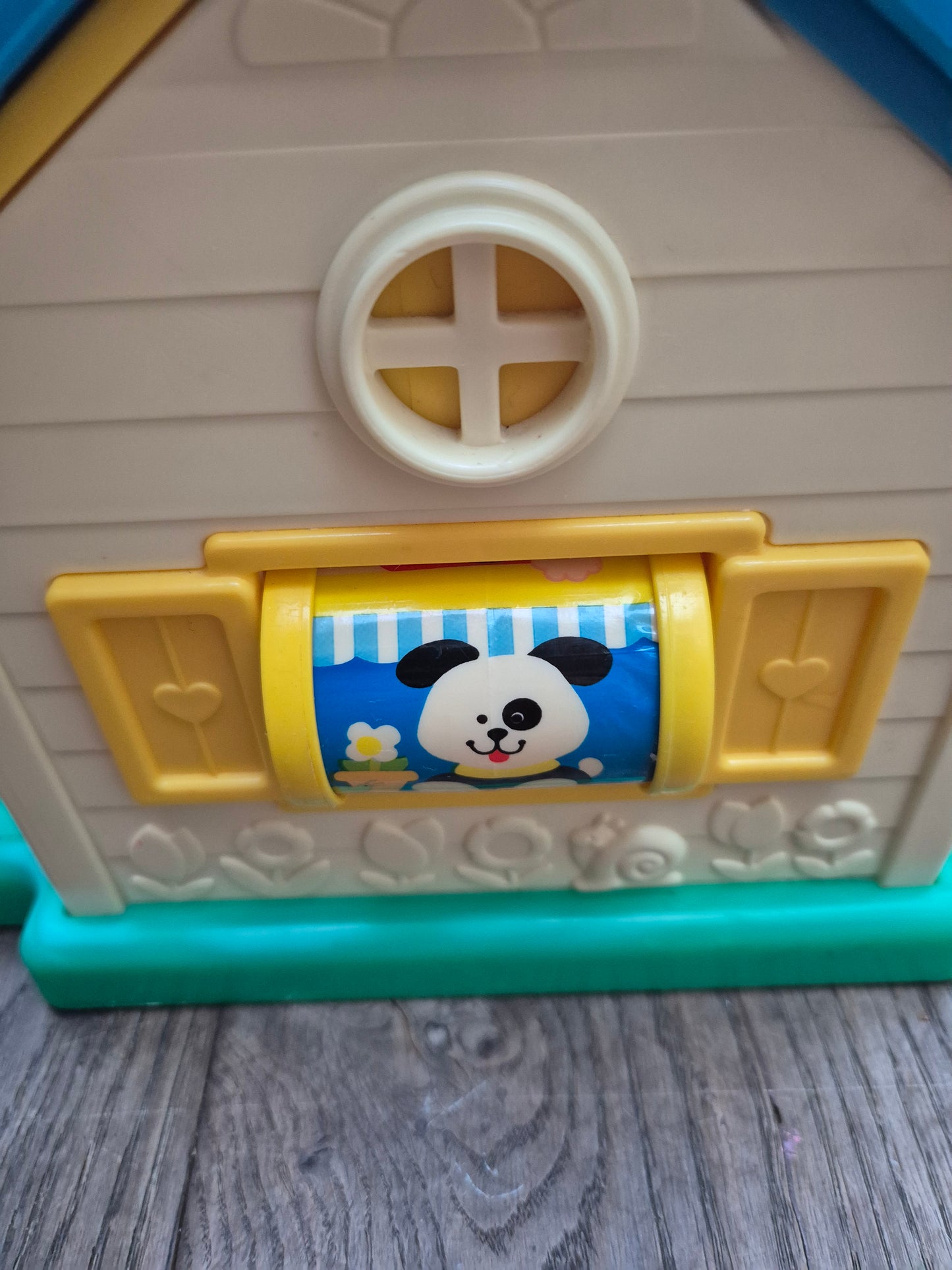 Fisher-Price huis met bel en knop