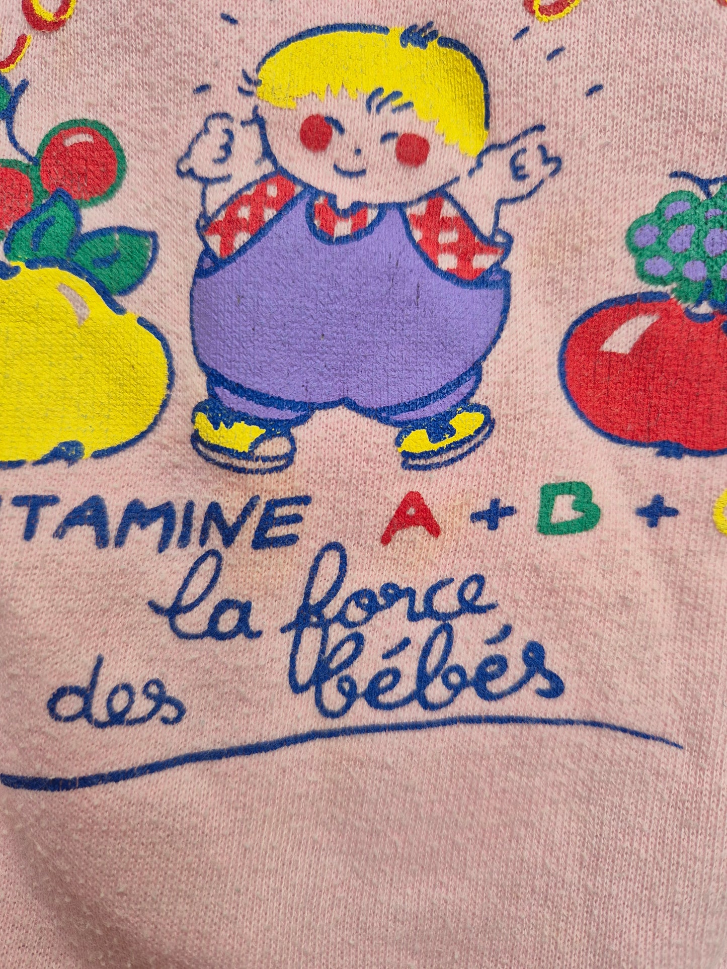 Roze trui Vitamine Bébé – maat 86 | 9 - 18 maanden