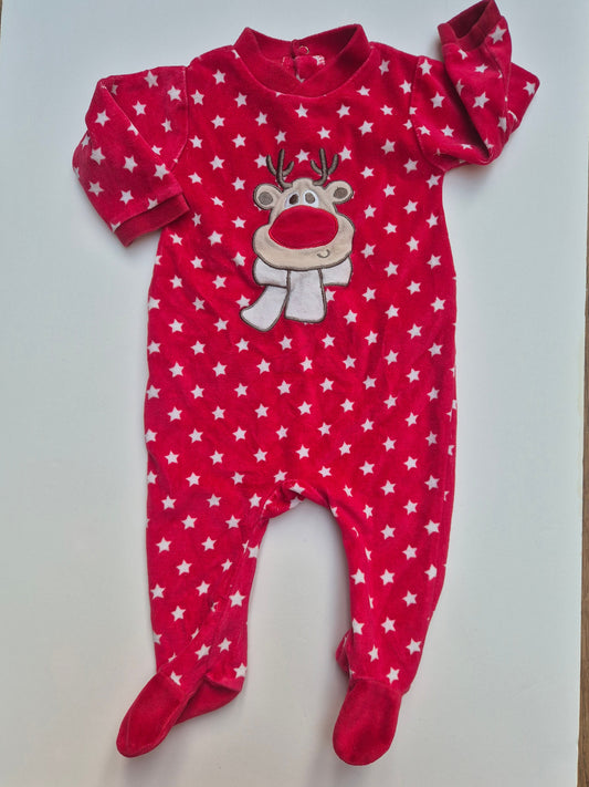 Boxpakje met rendier - maat 68 | 3 - 6 maanden