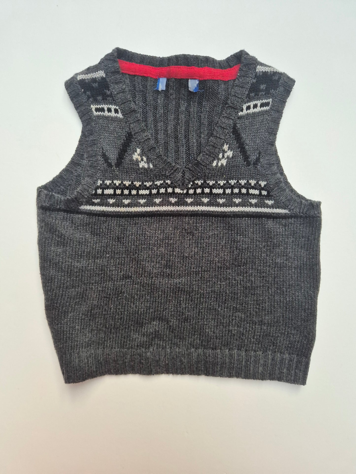 Gebreide spencer – maat 74 | 6 - 9 maanden